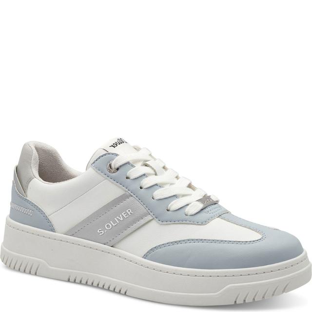 Laisvalaikio bateliai moterims, Mėlyna, Women Lace-up