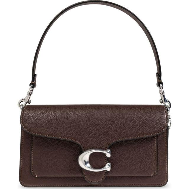 Rankinė per petį moterims, Ruda, Leather tabby shoulder bag 26