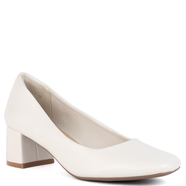 Aukštakulniai moterims, Balta, Formal pumps