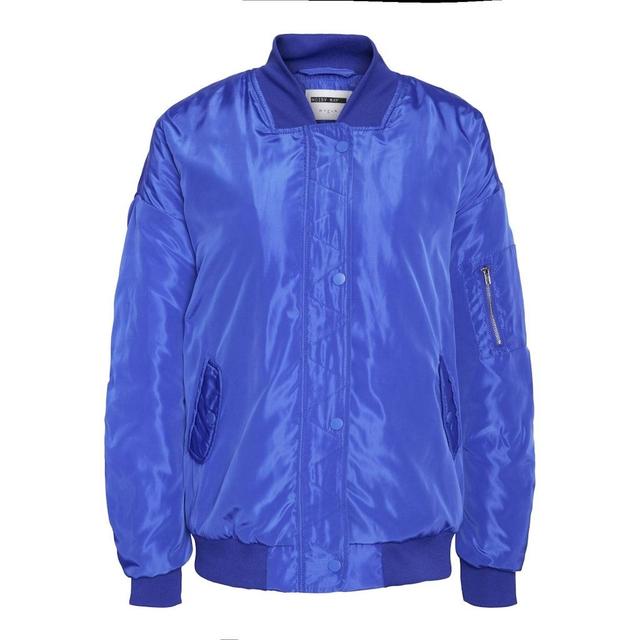 Bomberis moterims, Mėlyna, NMCANDY L/S OVERSIZE