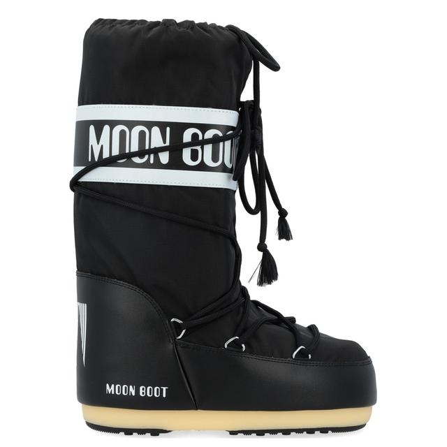 Auliniai moterims, Juoda, Mb icon nylon boots