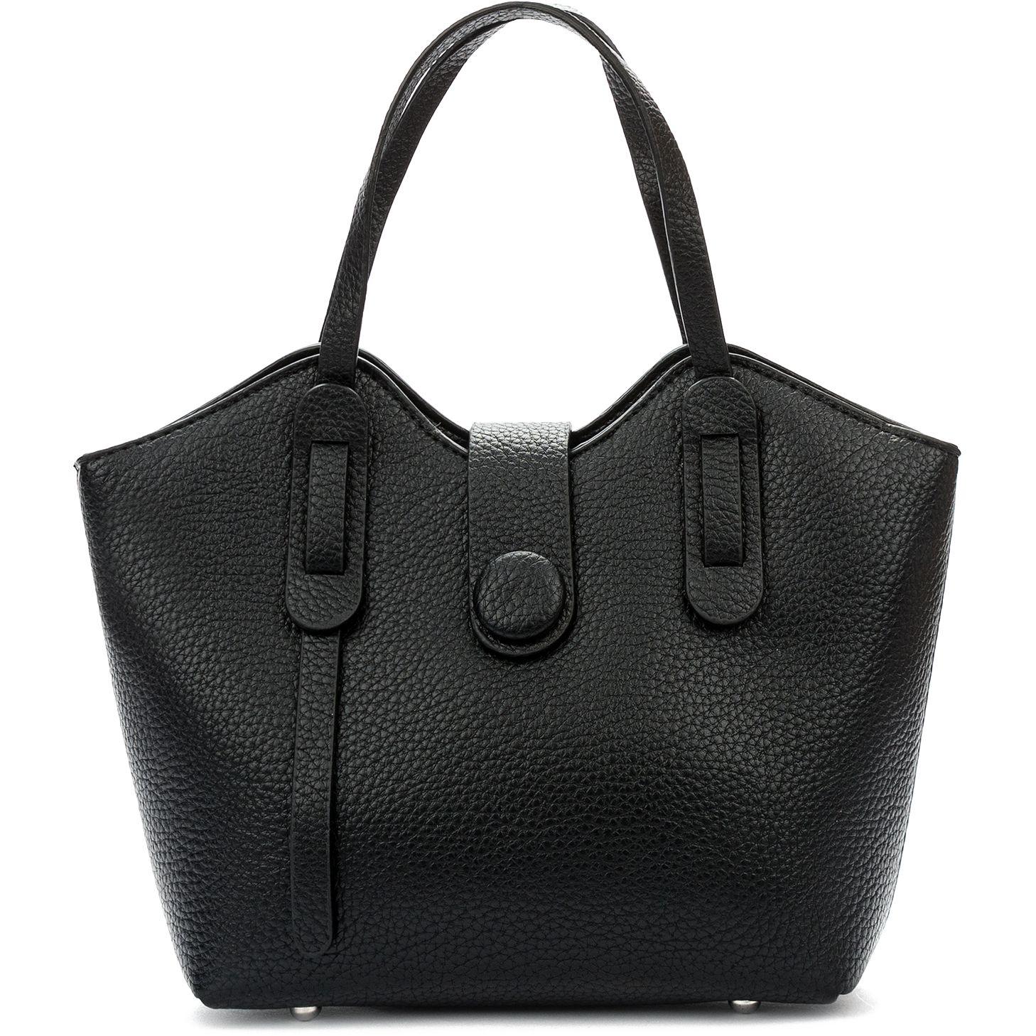 Pirkinių krepšys moterims, Juoda, Tote bag