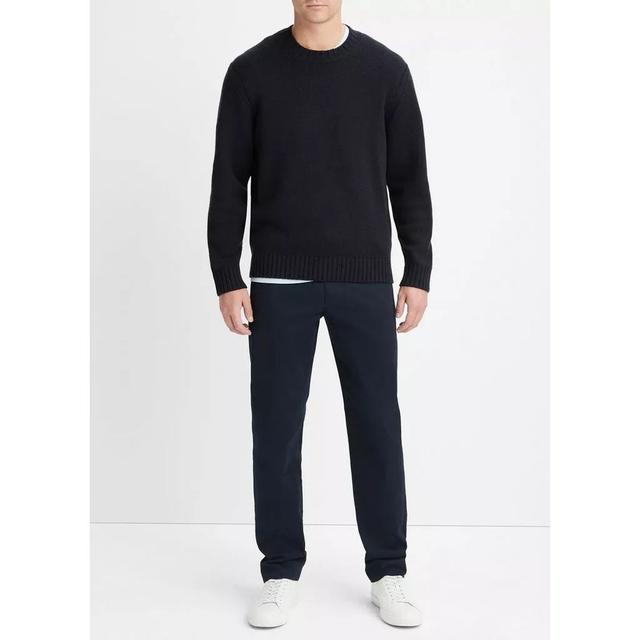 Megztinis vyrams, Mėlyna, Relaxed crew sweater