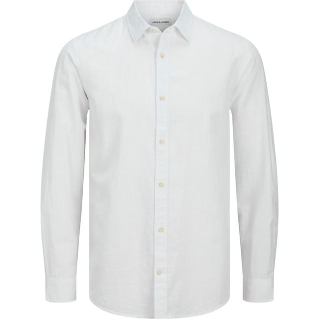 Marškiniai ilgomis rankovėmis vyrams, Balta, Summer shirt