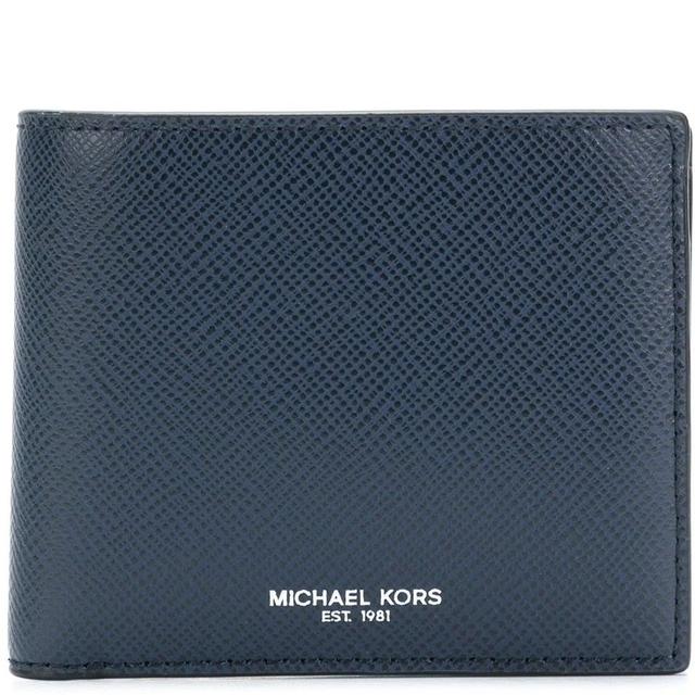 Piniginė vyrams, Mėlyna, Billfold with coin pocket