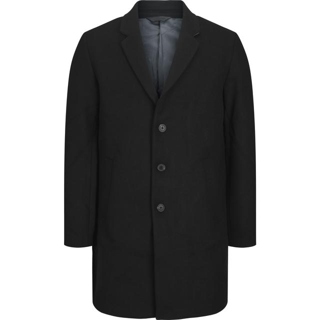 Paltas vyrams, Juoda, JJEMORRISON WOOL COAT