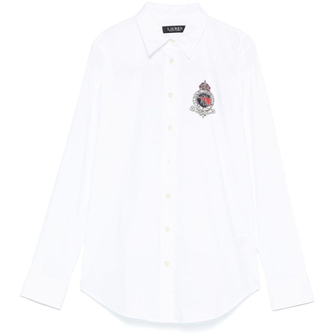 Marškiniai ilgomis rankovėmis moterims, Balta, Long sleeve button front shirt