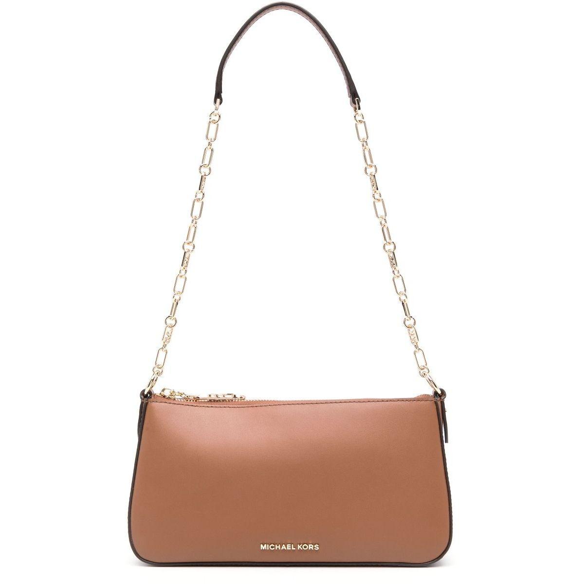 Rankinė per petį moterims, Ruda, Md chain pouchette