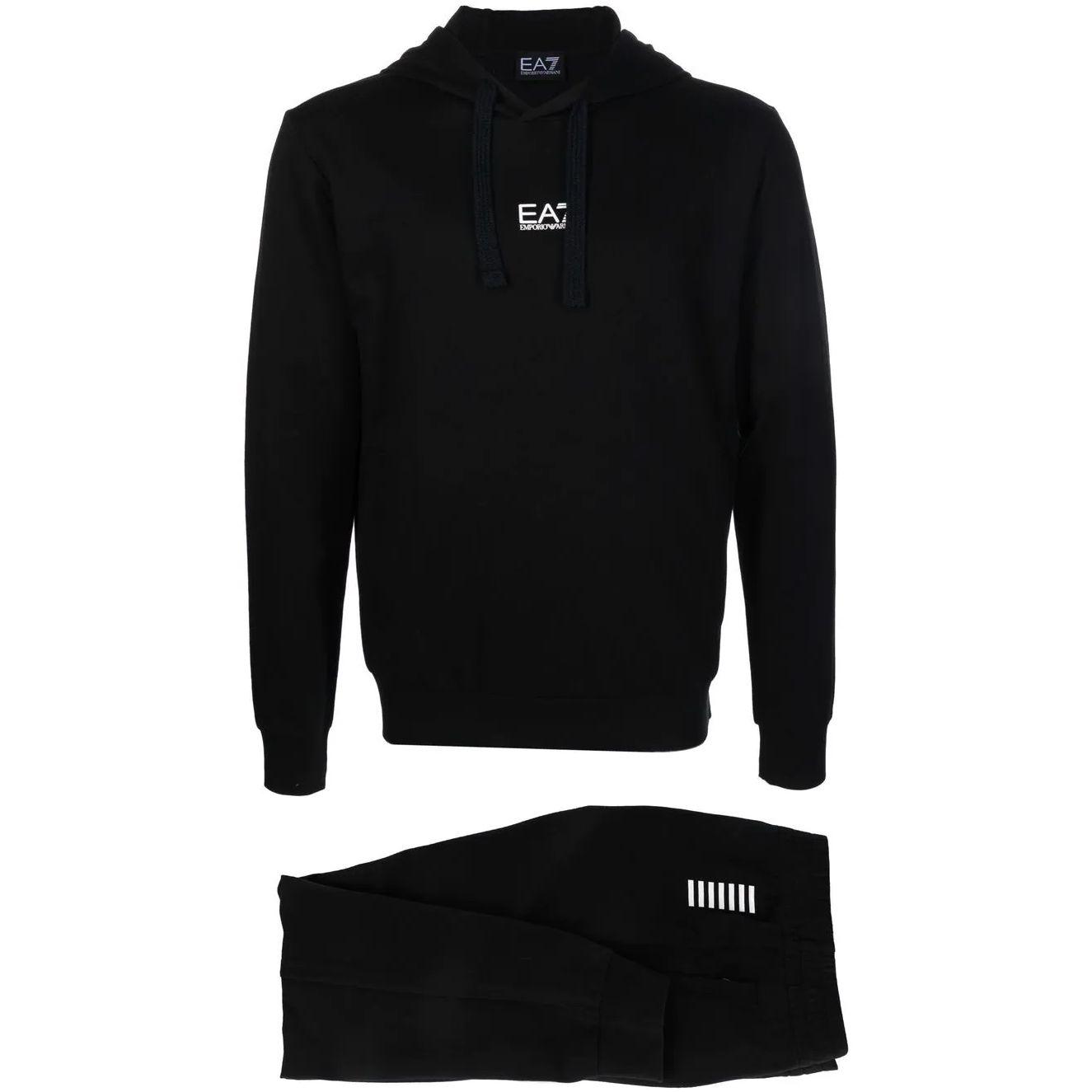 Sportinis kostiumas vyrams, Juoda, Tracksuit