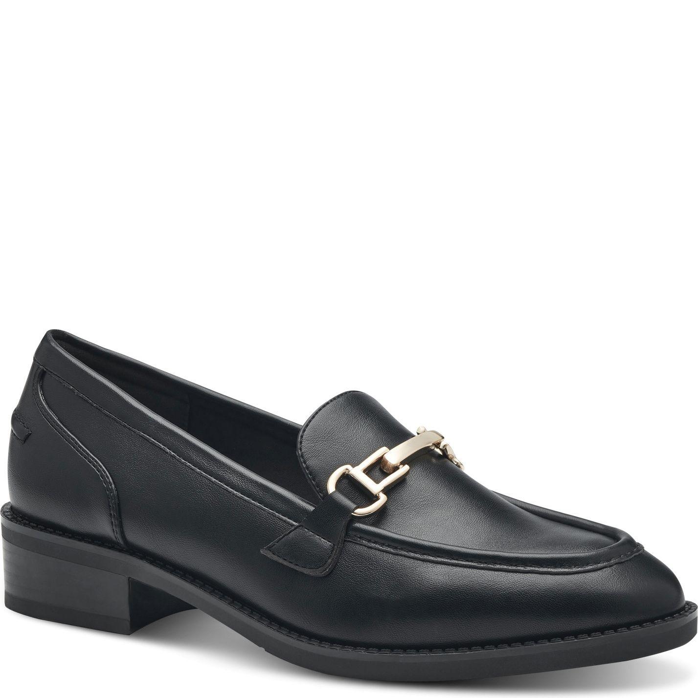 Loaferiai moterims, Juoda, LOAFERS