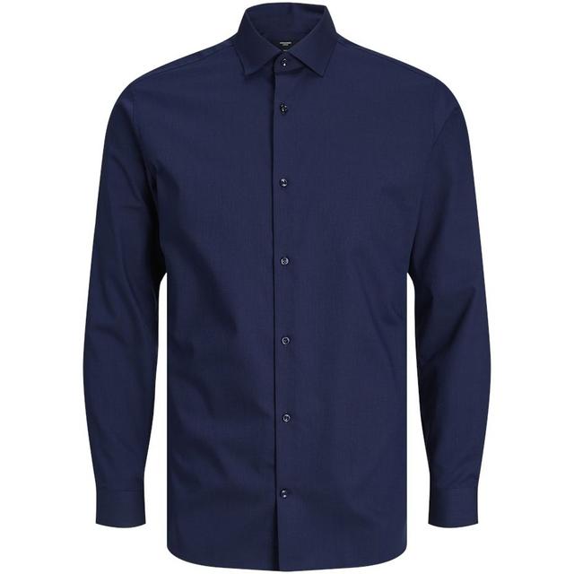 Marškiniai vyrams, Mėlyna, JPRBLAPARKER SHIRT L/S