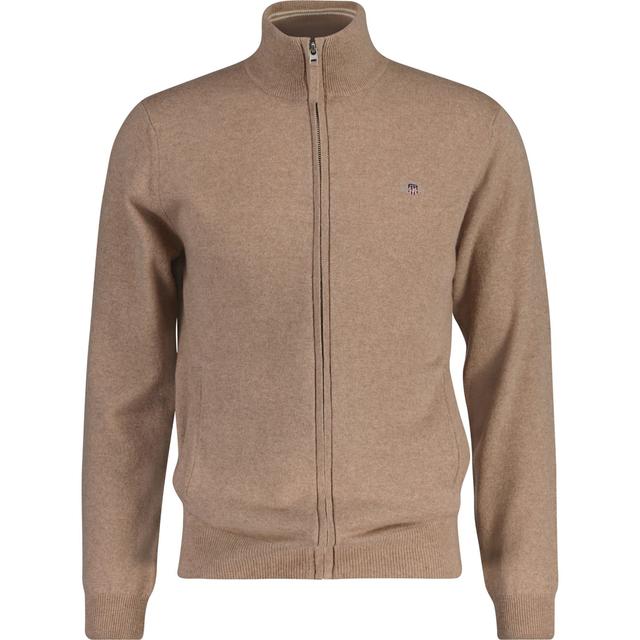 Kardiganas vyrams, Ruda, SUPERFINE LAMBSWOOL