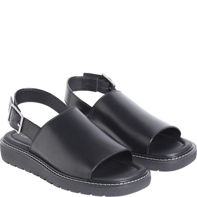Basutės moterims, Juoda, Molded sandal