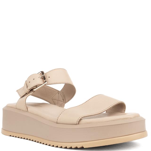 Basutės moterims, Smėlio, Sandals