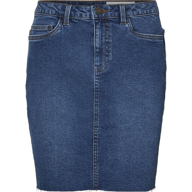 Midi sijonas moterims, Mėlyna, NMBE CALLIE HW D