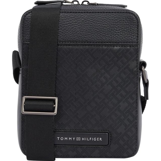 Rankinė per petį vyrams, Juoda, Monogram mini crossover