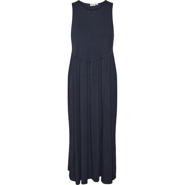 Maxi suknelė moterims, Pilka, VMERNA SL O-NECK 7/8