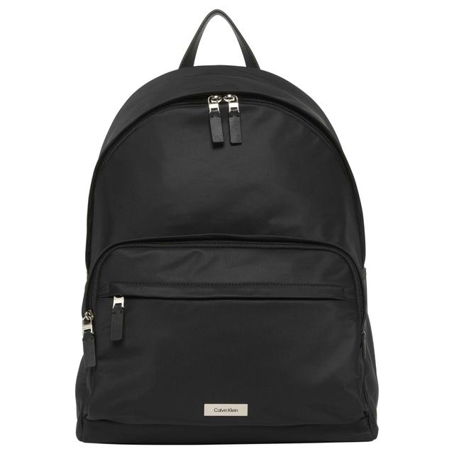 Kuprinė vyrams, Juoda, sleek round backpack