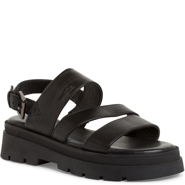 Basutės moterims, Juoda, SANDALS