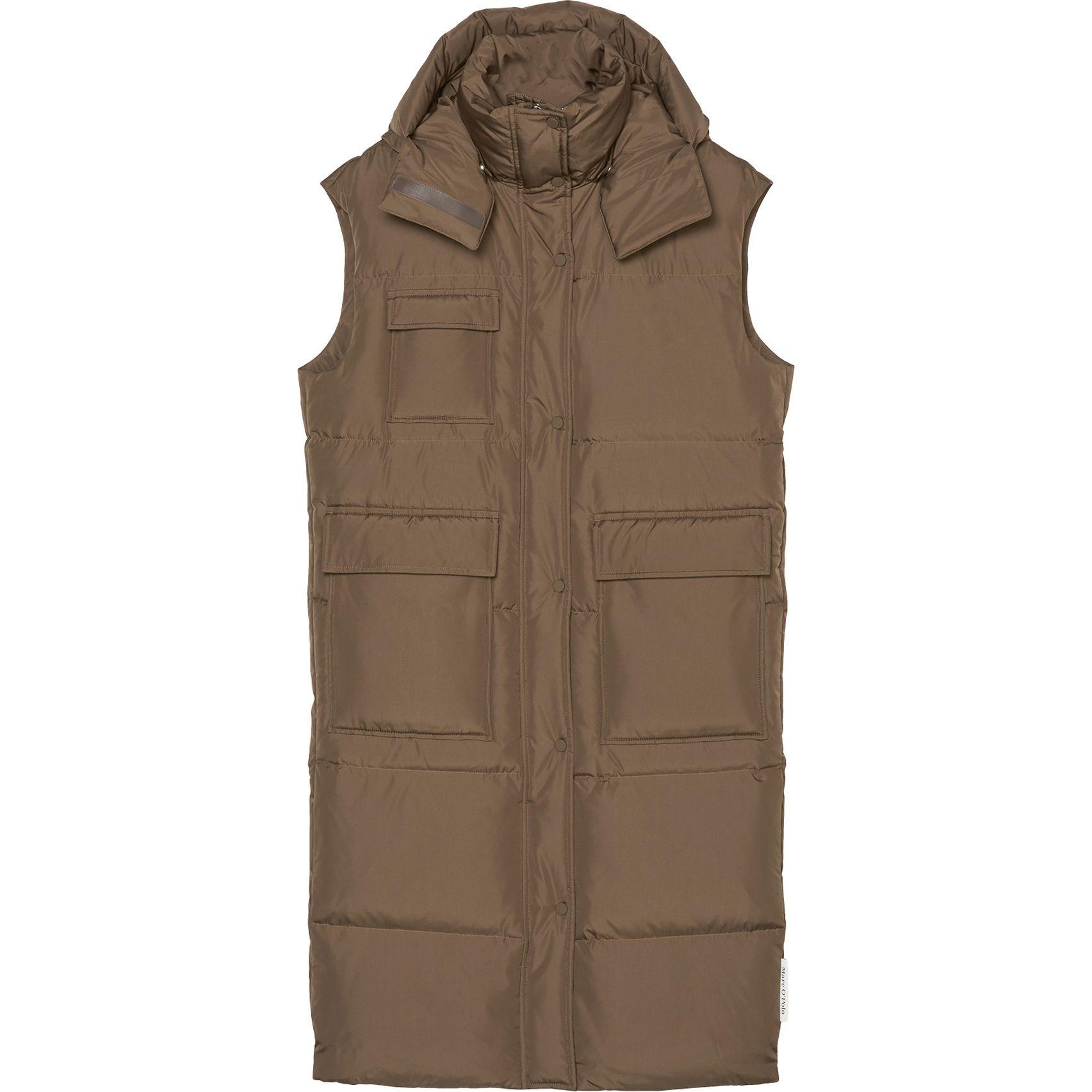 Vest moterims, dark walnut