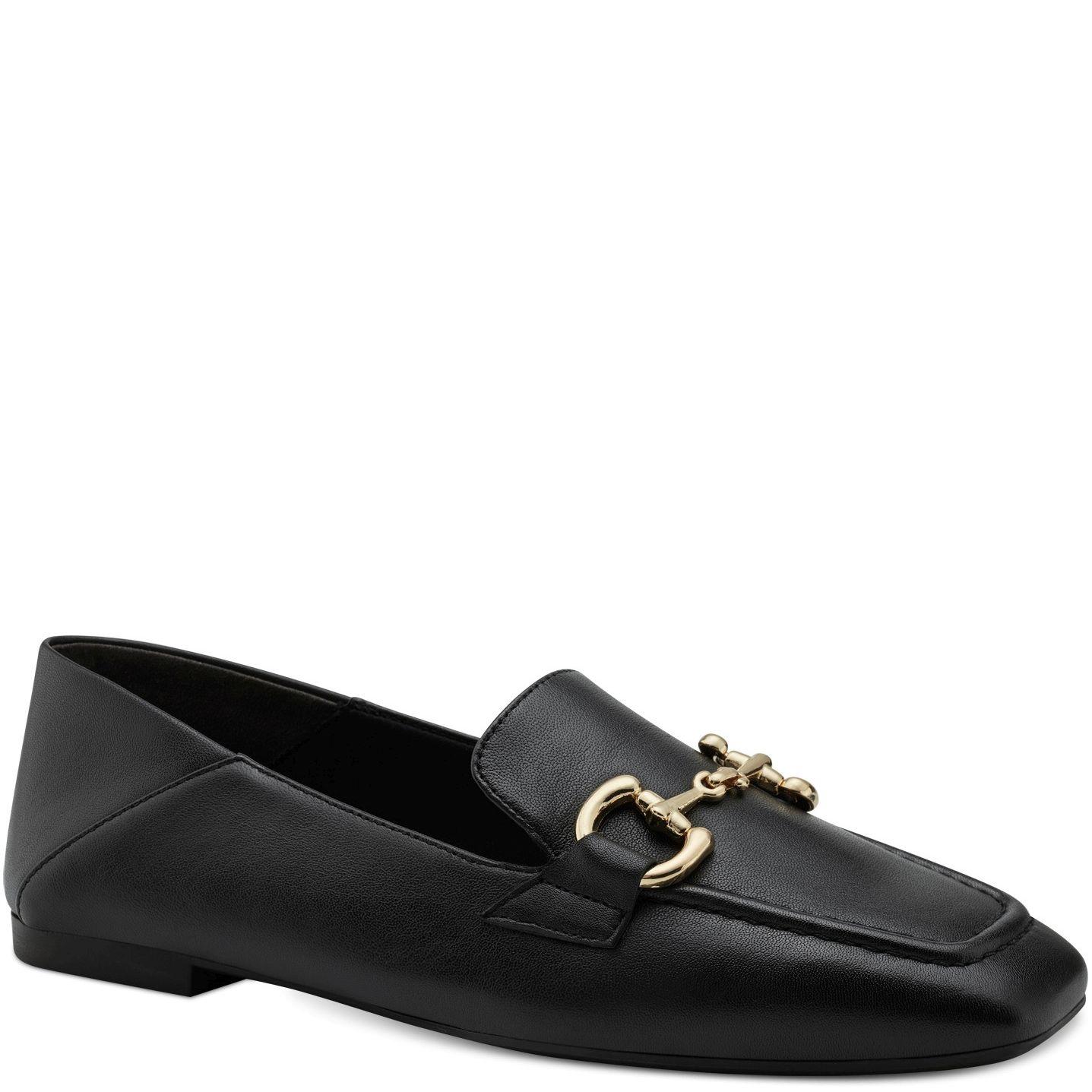 Loaferiai moterims, Juoda, LOAFERS