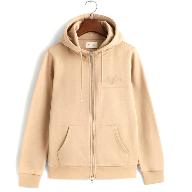 Džemperis moterims, Žalia, REG TONAL SHIELD ZIP HOODIE