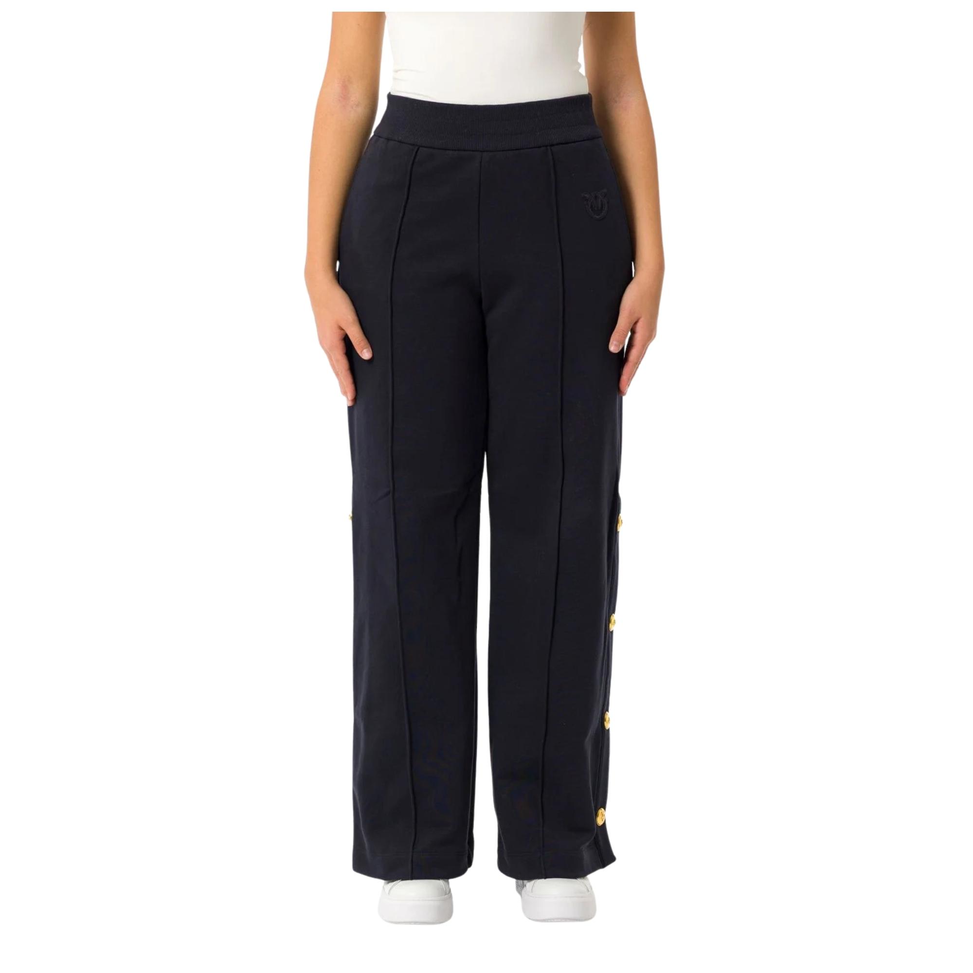 Kelnės moterims, Mėlyna, Pasticciato trousers