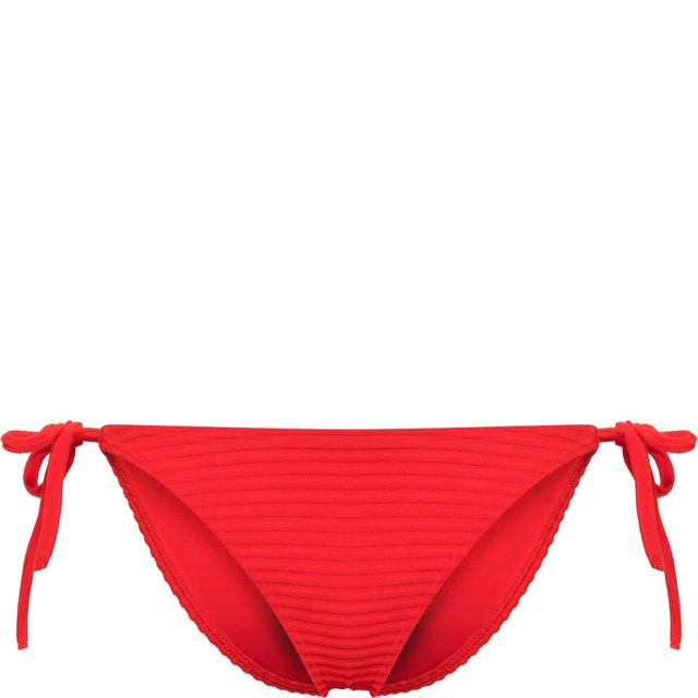 Apatinė kostiumėlio dalis moterims, Raudona, String side tie