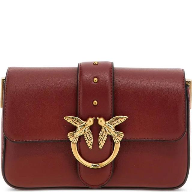 Rankinė per petį moterims, Ruda, Love one mini shoulder bag