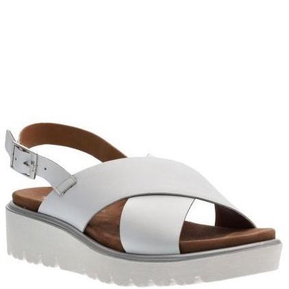Basutės moterims, Balta, BILBAO Sandals