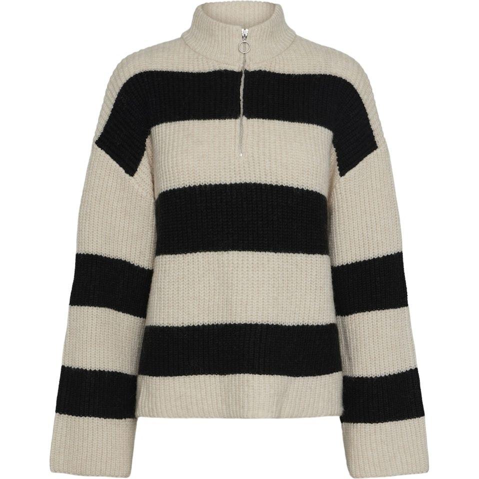 Megztinis su kaklu moterims, Marga, Nalini half zip knit