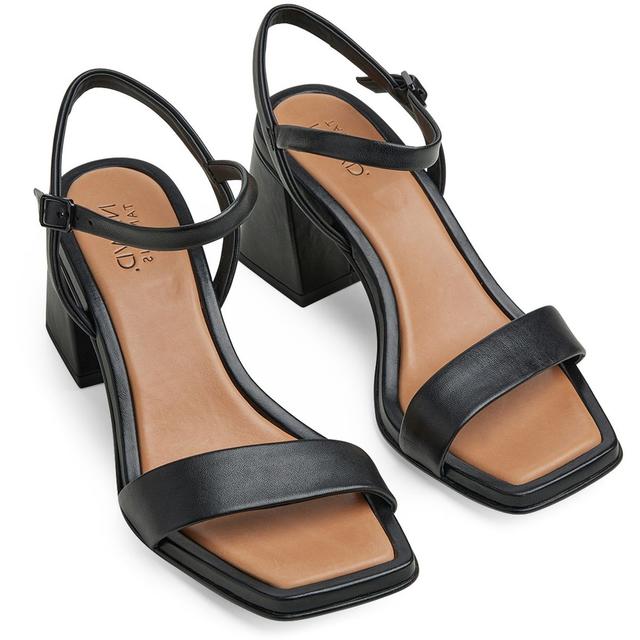 Basutės moterims, Juoda, Sandals