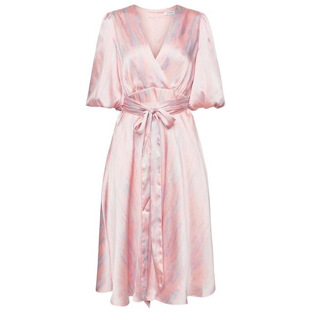 Midi suknelė moterims, Rožinė, F*pufslv wrp Midi dress