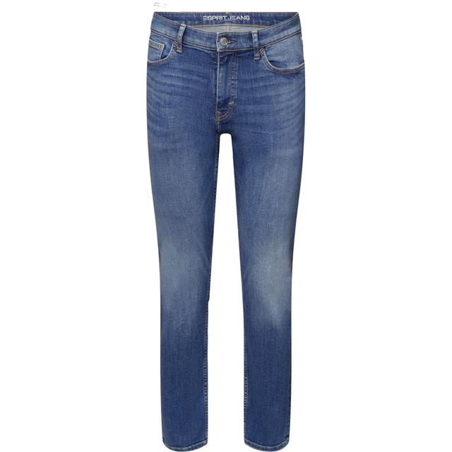 Slim džinsai vyrams, Mėlyna, Mid-Rise Slim Jeans