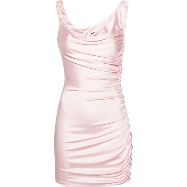 Mini suknelė moterims, Rožinė, Providence shoulder mini dress