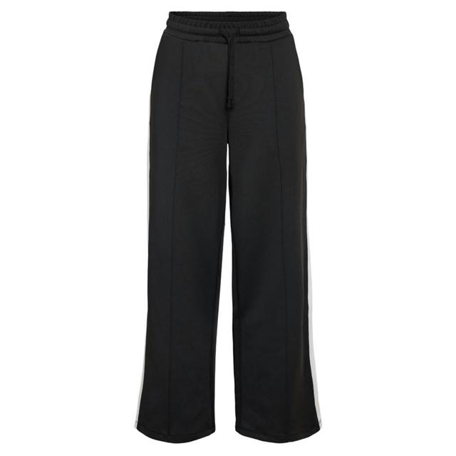 Laisvalaikio kelnės moterims, Juoda, Ribbon