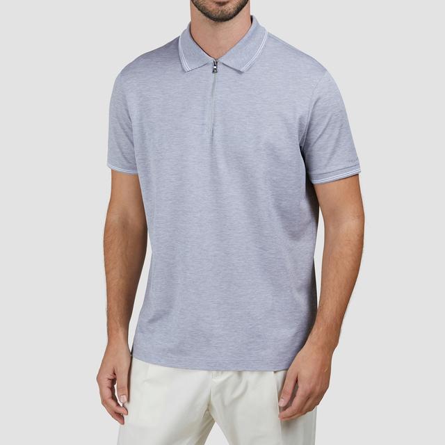 Polo marškiniai trumpos rank. vyrams, Pilka, Short sleeve polo