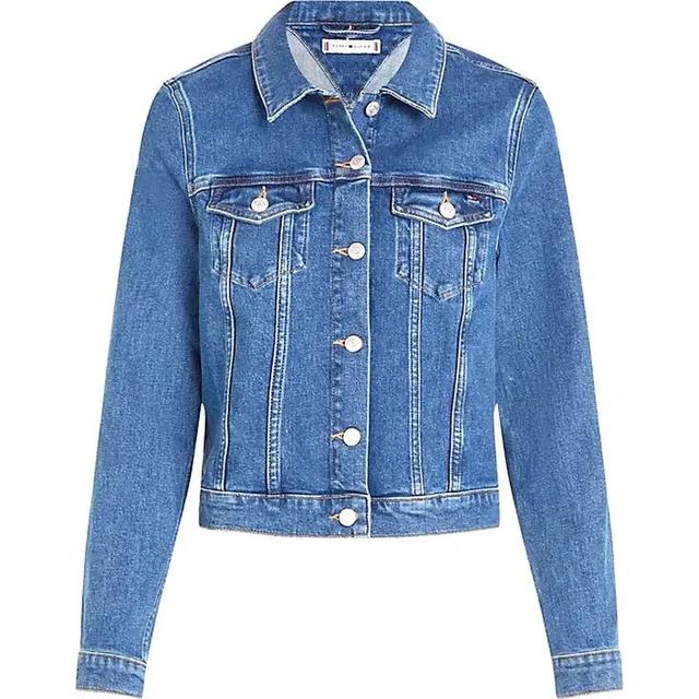 Džinsinis švarkas moterims, Mėlyna, Dnm slim jacket mel