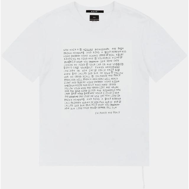 Marškinėliai trump. rankovėmis vyrams, Balta, Whitenoise kash tee