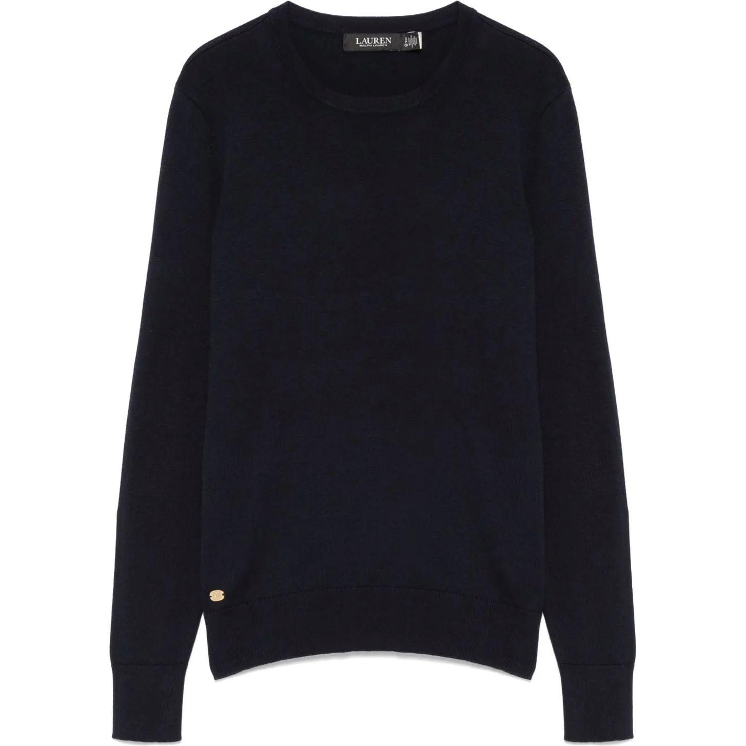 Megztinis moterims, Mėlyna, Shavonne long sleeve pullover