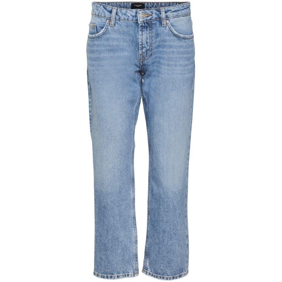 Tiesūs džinsai moterims, Mėlyna, VM90S LR STRAIGHT ANK
