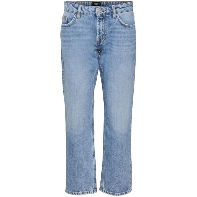 Tiesūs džinsai moterims, Mėlyna, VM90S LR STRAIGHT ANK