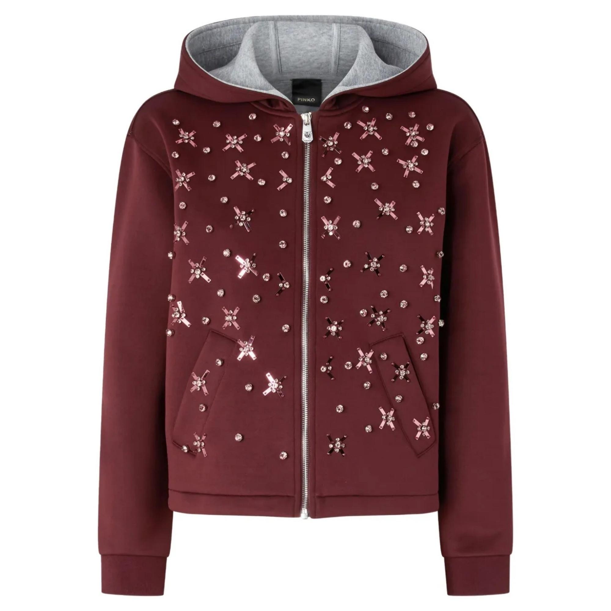 Sportinis nertinis moterims, Vyšninė, Neoprene-effect sweatshirt