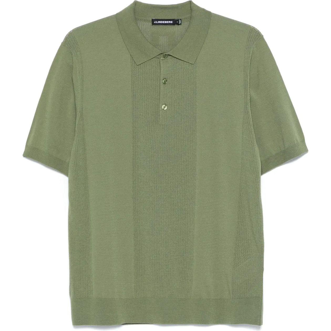 Polo marškiniai trumpos rank. vyrams, Žalia, Reymond solid stripe polo