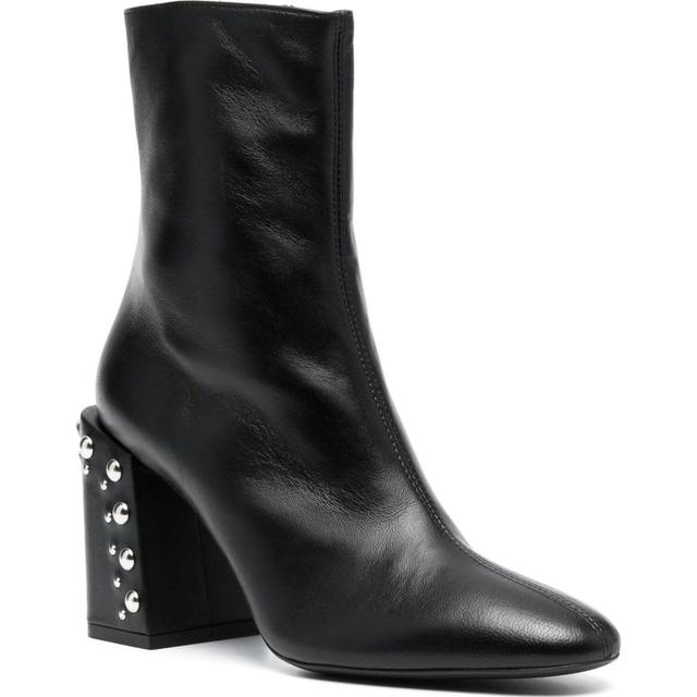 Aulinukai moterims, Juoda, Furla block ankle boot