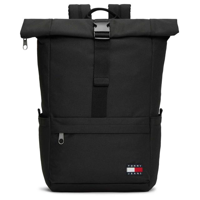 Kuprinė vyrams, Juoda, tjm ess daily rolltop backpack