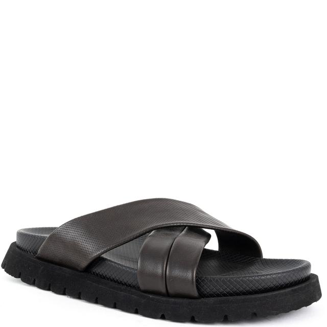 Šlepetės vyrams, Ruda, Slippers