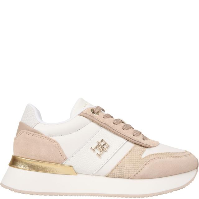 Laisvalaikio bateliai moterims, Balta, Fashion runner sneaker