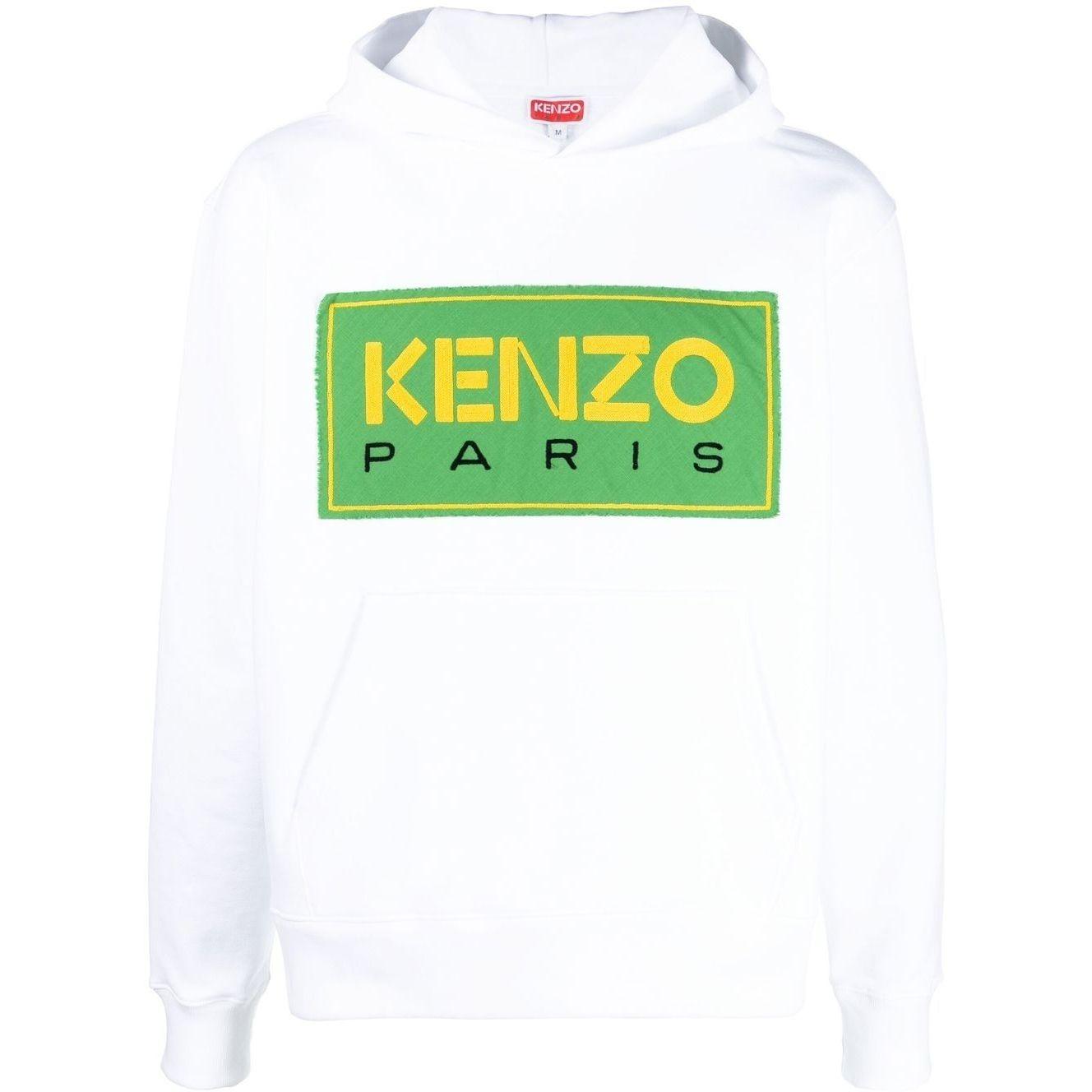 Džemperis vyrams, Balta, Kenzo paris classic hoodie