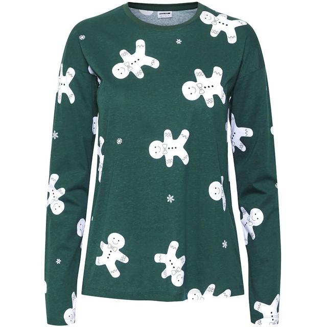 Palaidinės moterims, Žalia, NMMILLE CHRISTMAS L/S